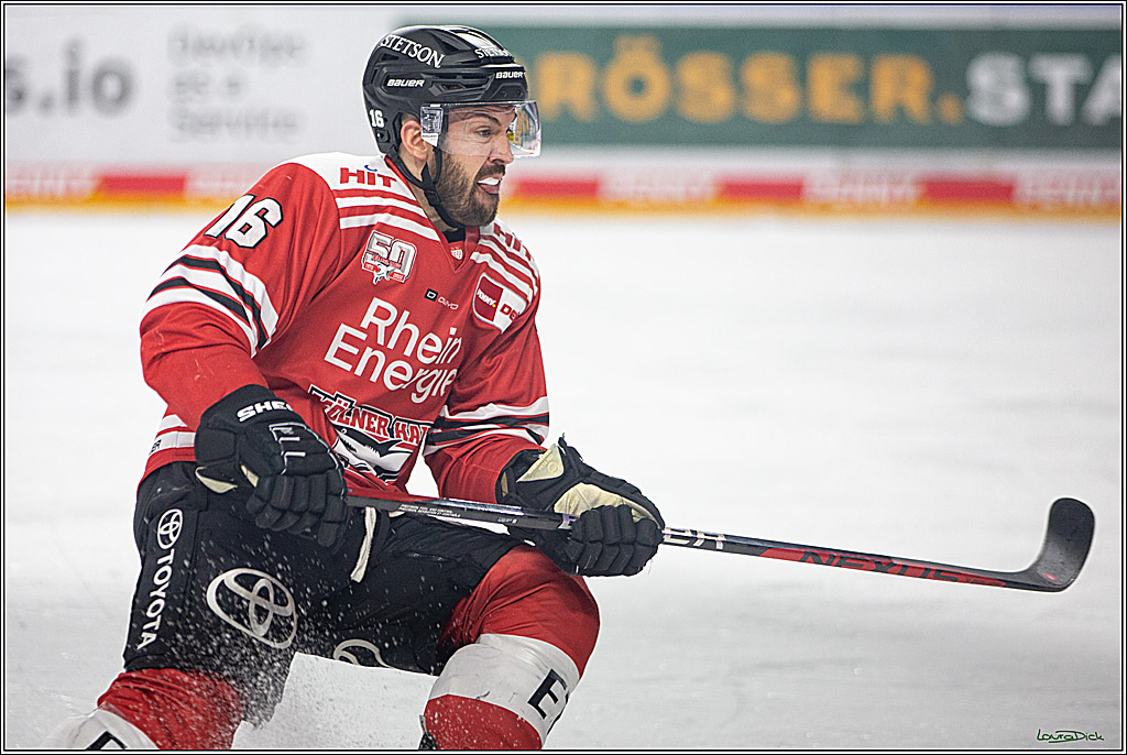 PENNY DEL; Koelner Haie- Duesseldorfer EG; Koeln, 16.12.2022